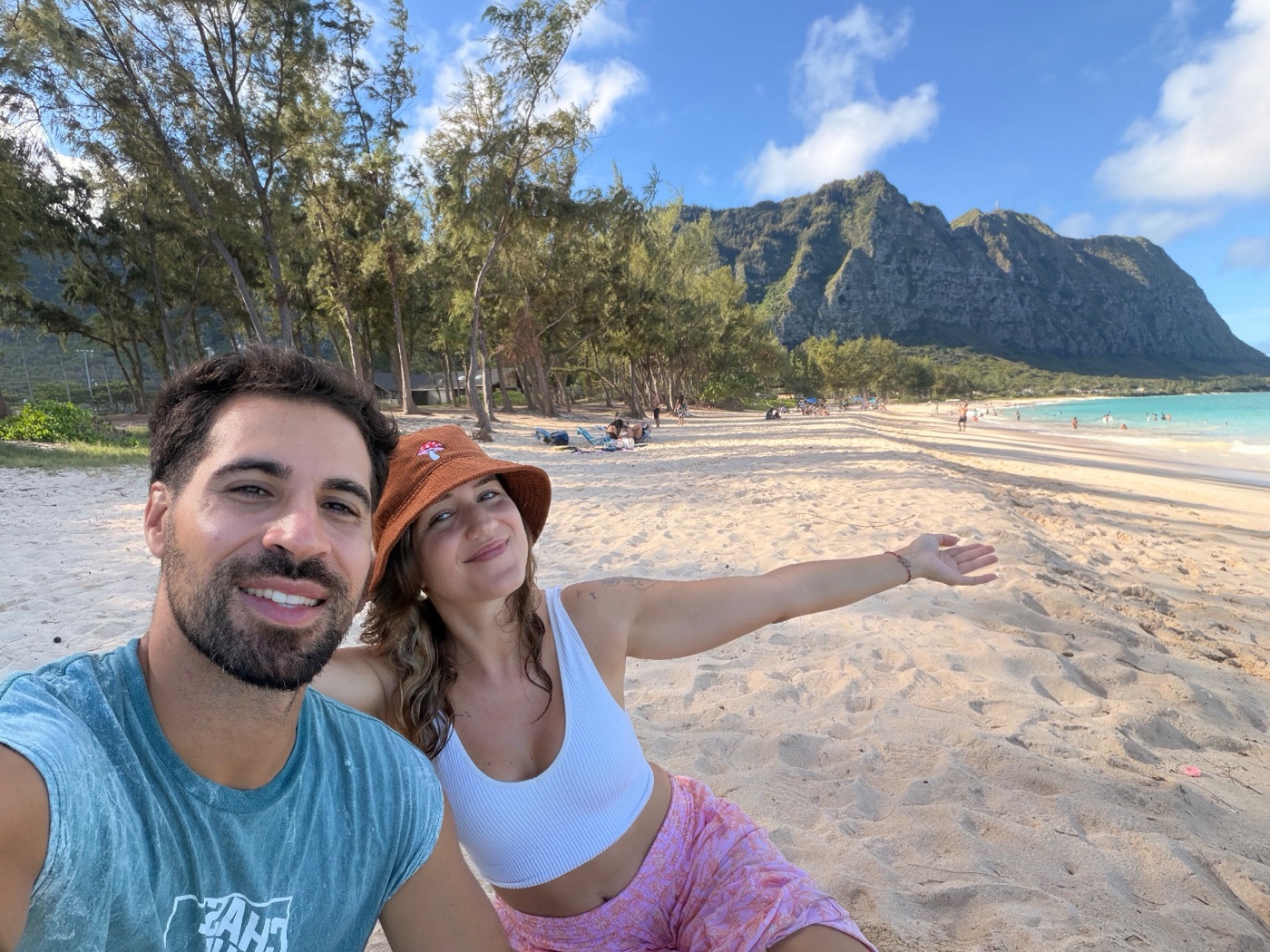 Matías Osuna y Camila Borges